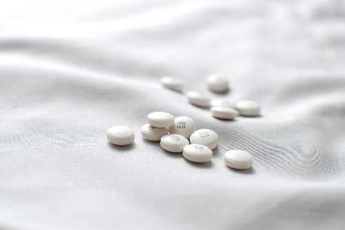 감기약 복용 이미지