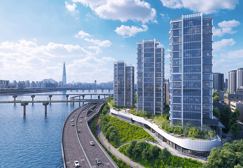 광장동 포제스 한강