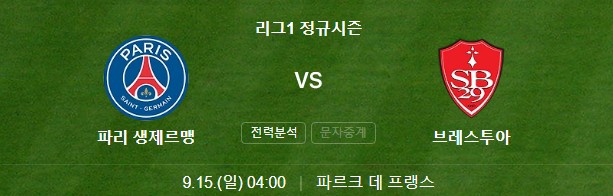 PSG-파리생제르맹-브레스투아