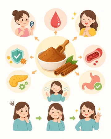 혈당 관리에 도움되는 시나몬 가루 효능2