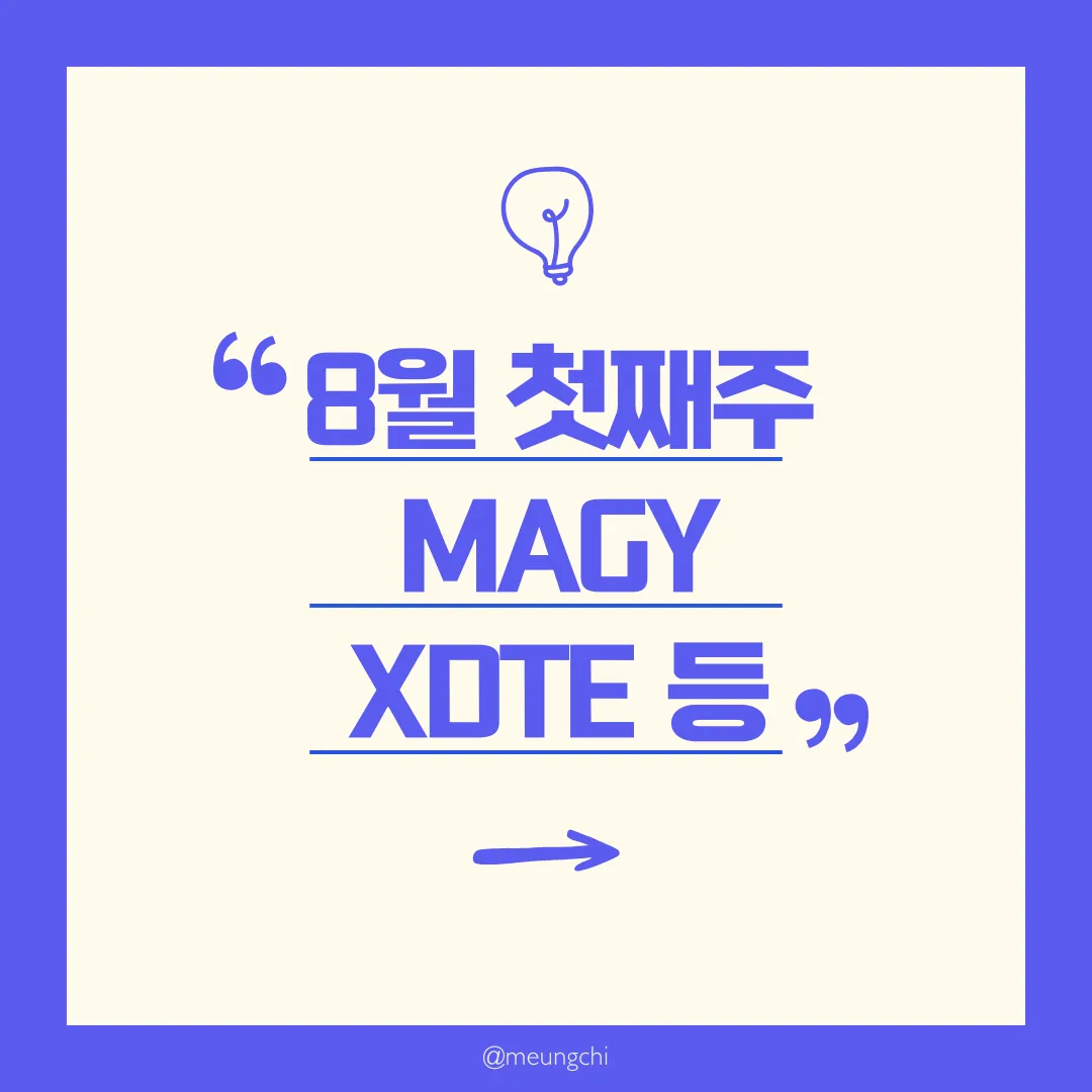 25년-8월-첫째주-라운드힐-MAGY-XDTE-QDTE-RDTE-분배금-배당지급일