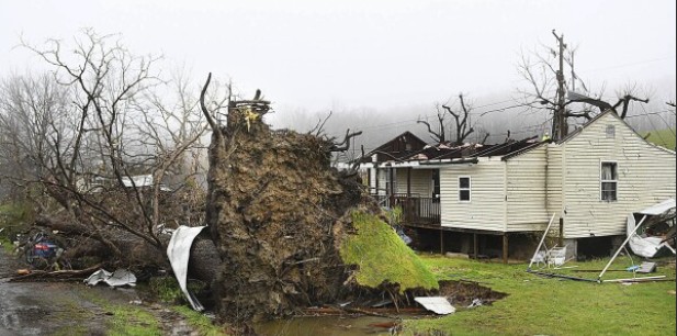 웨스트버지니아 폭풍 피해