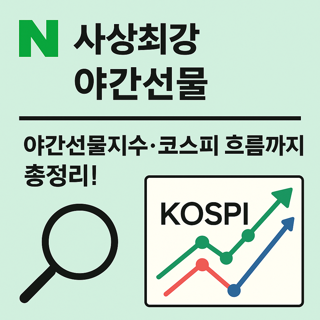 사상최강-야간선물-야간선물지수-코스피