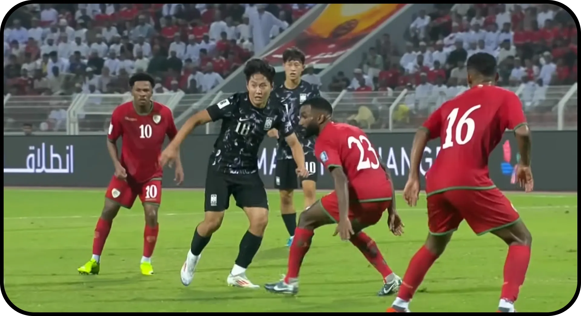 월드컵 아시아 3차예선 조별 순위 (팔레스타인전 업데이트)