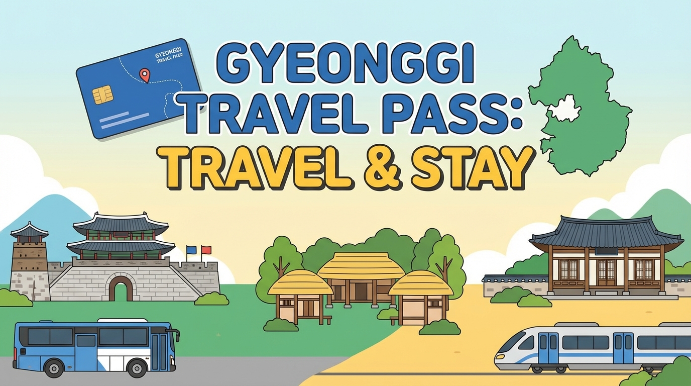 숙박 앱 여기어때에서 경기컬처패스 할인을 적용해 호텔을 예약하는 모습