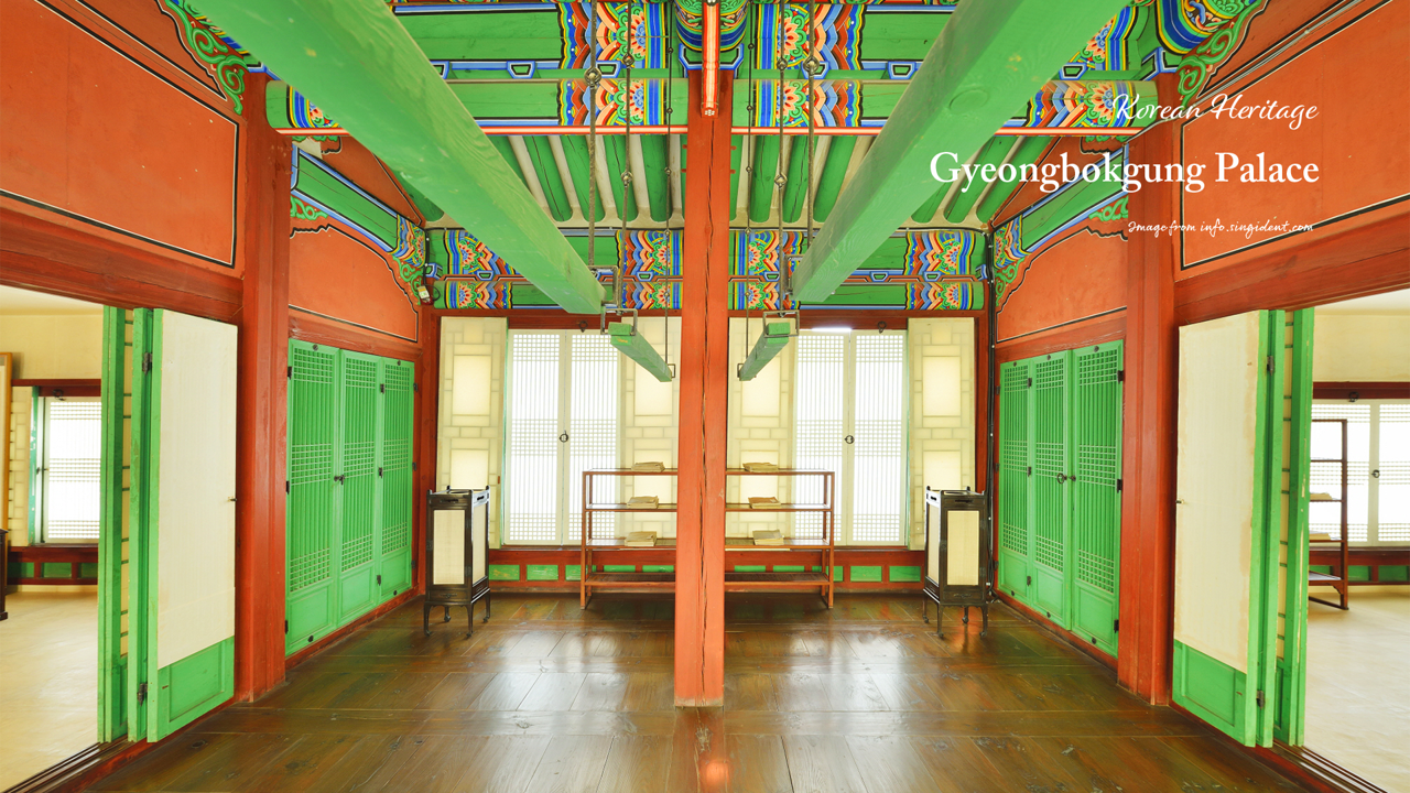 11 만춘전 내부 대청 C - Gyeongbokgung Palace, Korean Heritage 경복궁배경화면