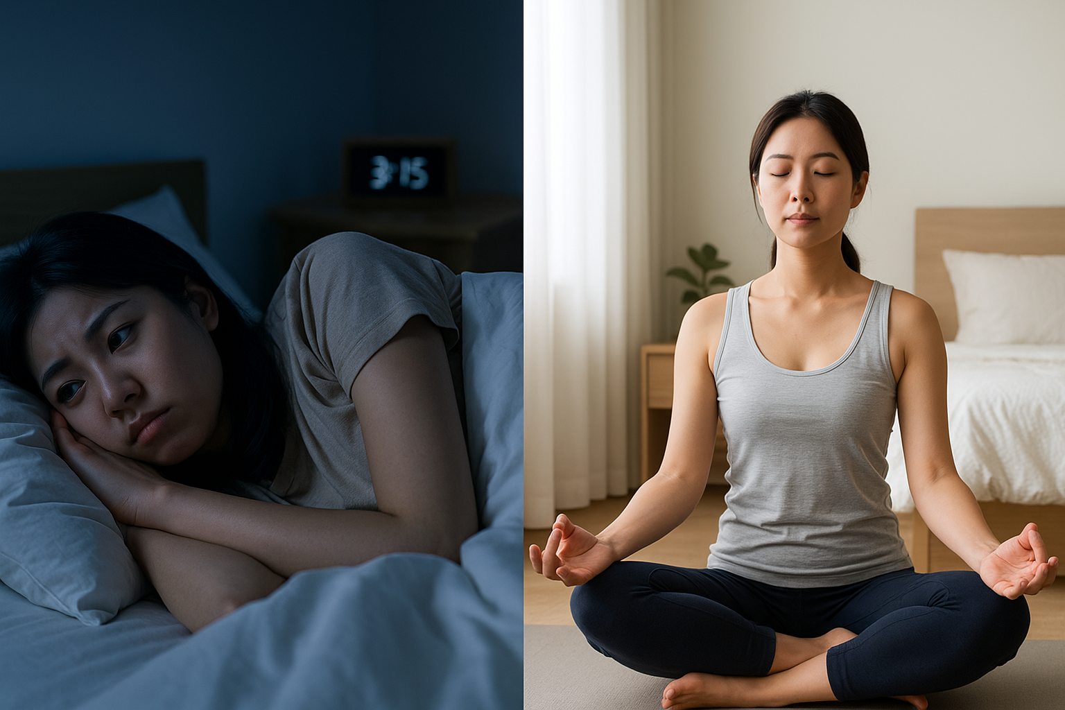 불면증 극복하는 8가지 방법