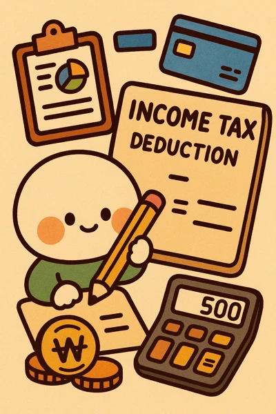 신용카드 연말정산 이해 그림