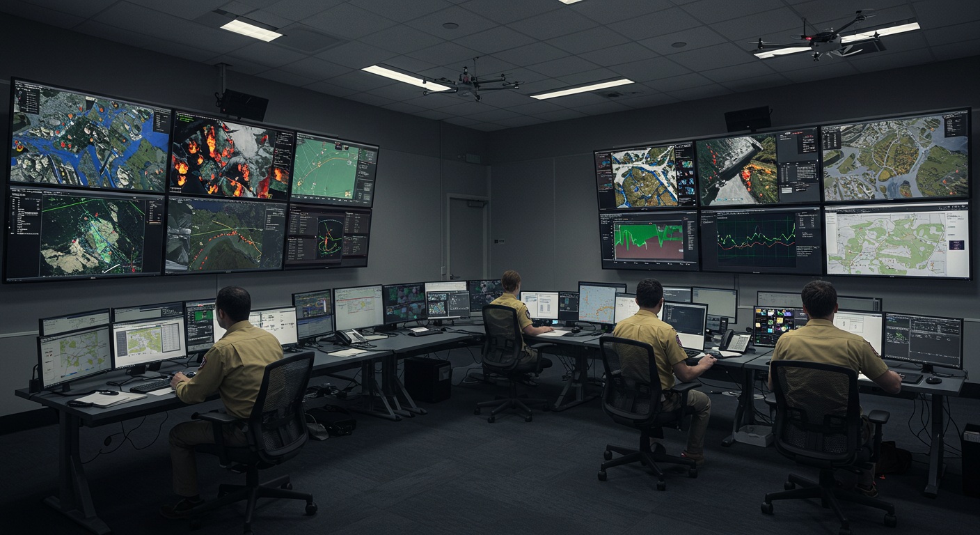 선진적 산불 예방 및 관리 시스템