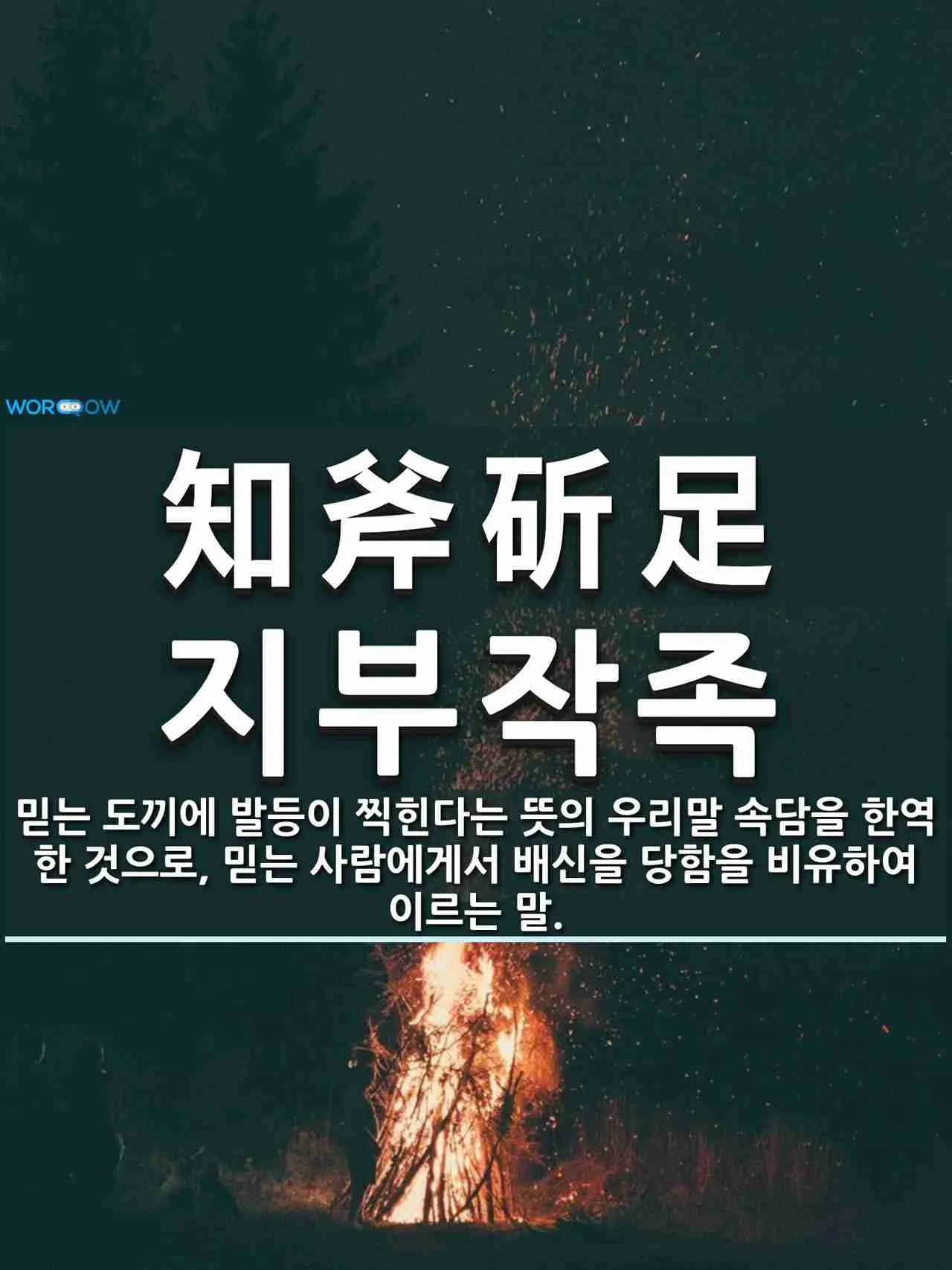 지부작족 뜻 유래 의미 어리석음 고사성어_6