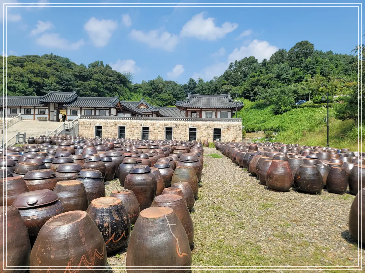 연천-세라비-한옥카페-장독대-우측-정면