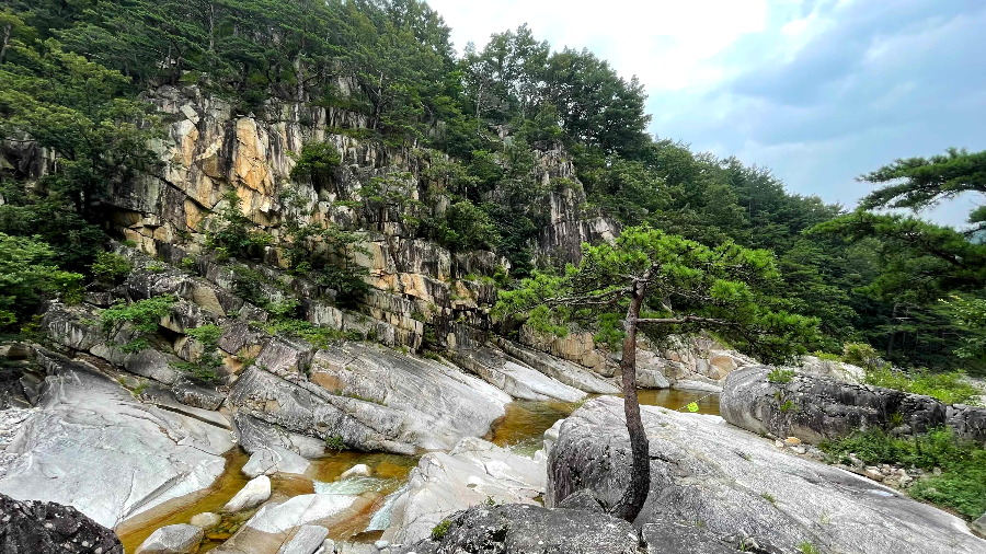 무릉계곡 바위형상