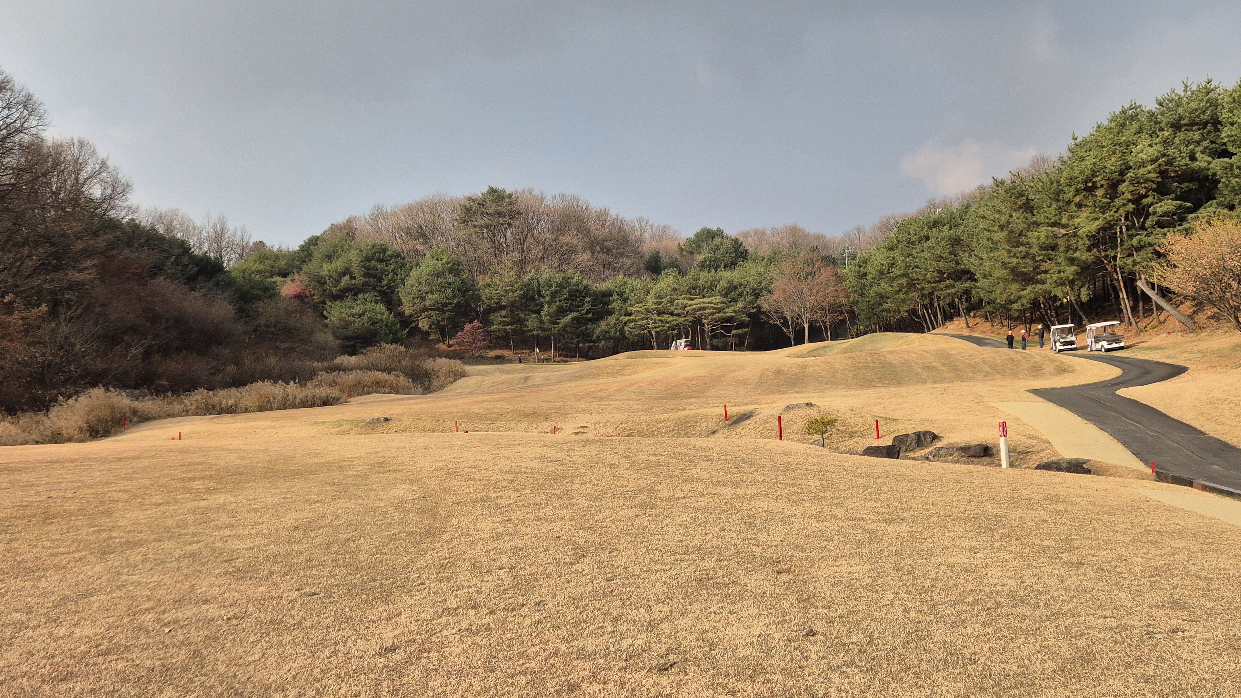 몽베르cc 가을-겨울 코스 사진 및 공략 정보