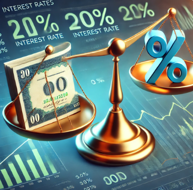 채권과 금리와의 관계를 표현