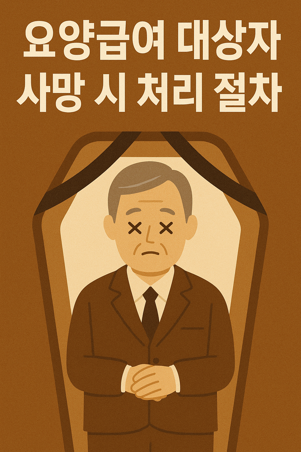 요양급여 대상자 사망 시 처리 절차 사진