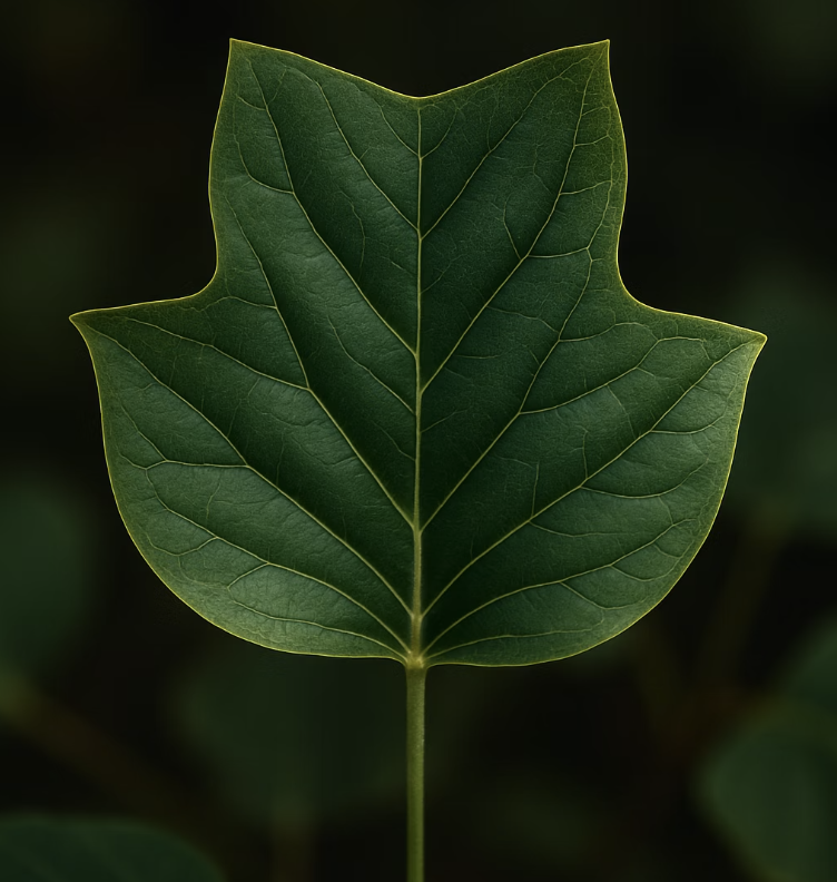 꽃보다 더 신기한 잎사귀 모양