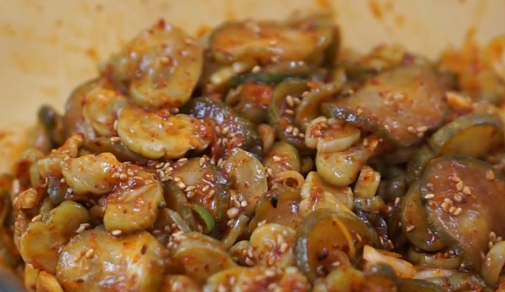 오이지무침 맛있게 무치는법