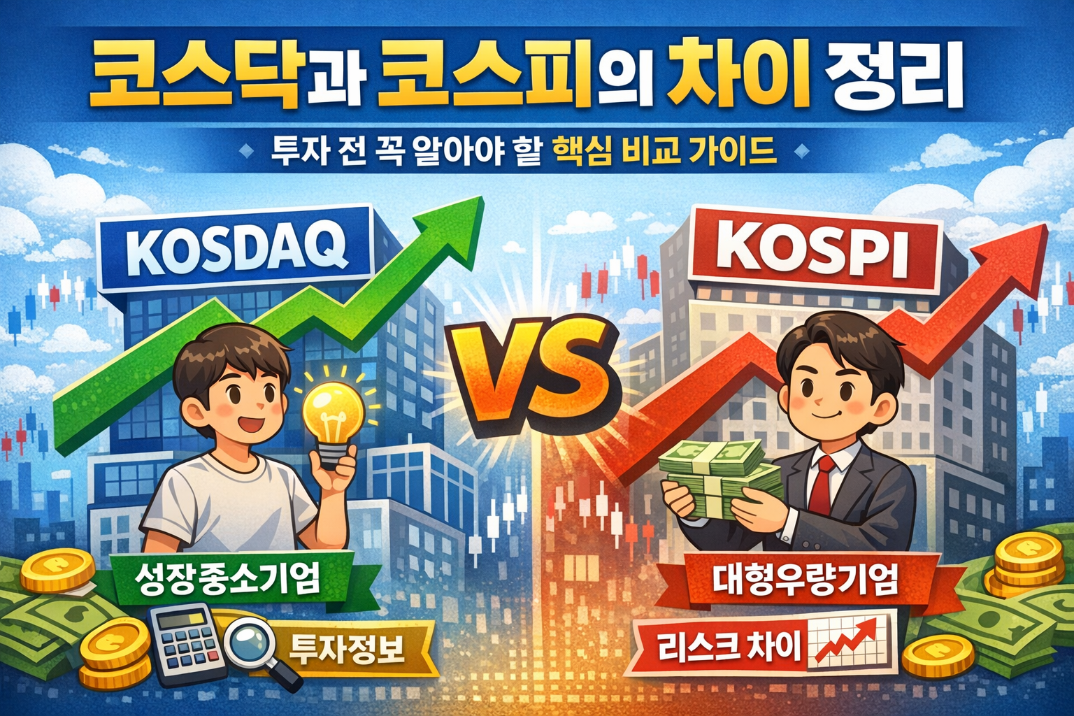 코스닥과 코스피의 차이