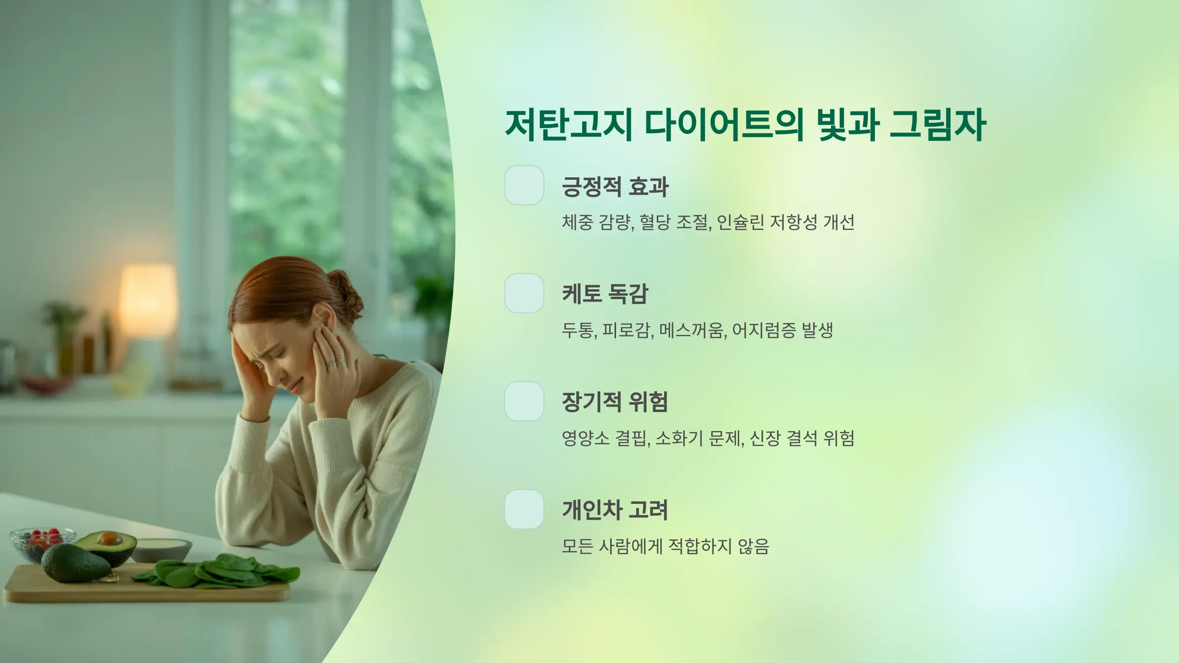 저탄고지 다이어트, 빛과 그림자