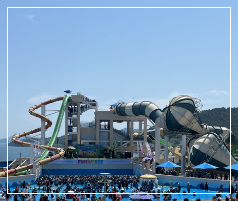 뜨거웠던 디오션 워터파크 모습