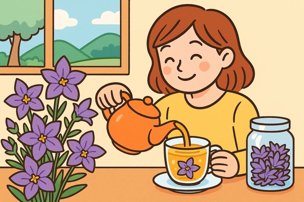 도라지꽃차 효능 및 만들기8