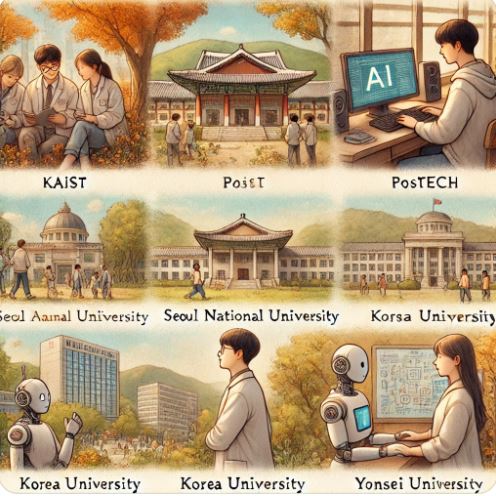 한국에서 AI 공부하기 좋은 대학 추천
