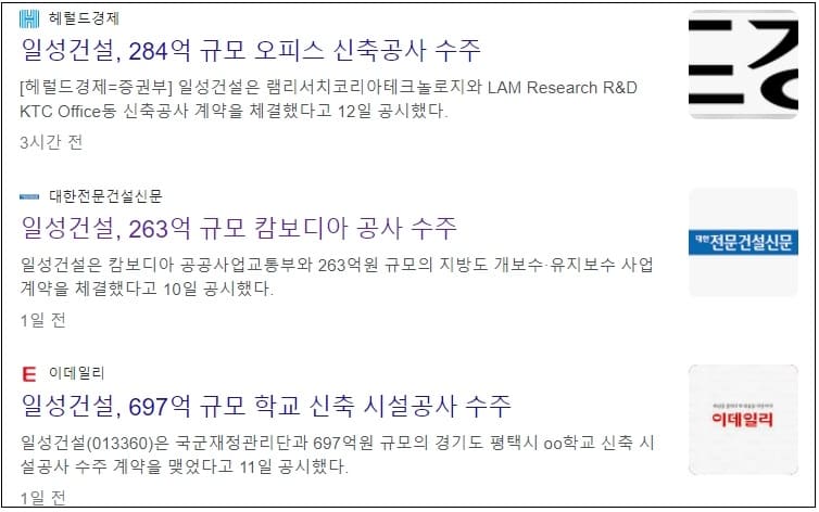 코오롱글로벌, 강북구 번동 1~8구역 가로주택정비사업 ㅣ 일성건설, 국내외 도로 및 건축공사 3건 수주