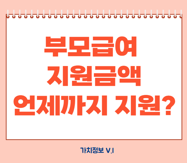 부모급여 신청방법, 부모급여 지원 금액, 부모급여 신청방법, 어린이집 차액