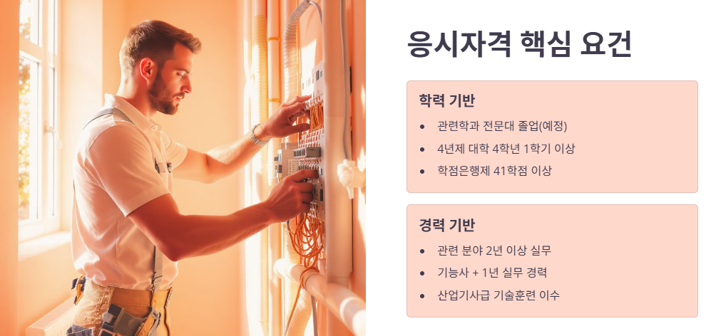 응시 자격 요건