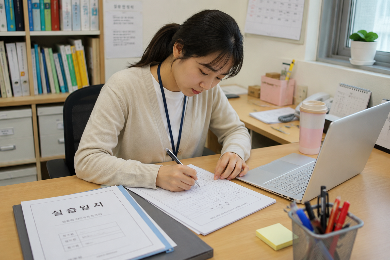사회복지사 실습일지 작성