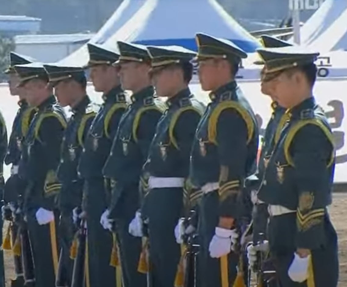 춘천 전승행사 의장대