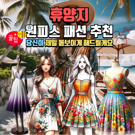 휴양지 원피스