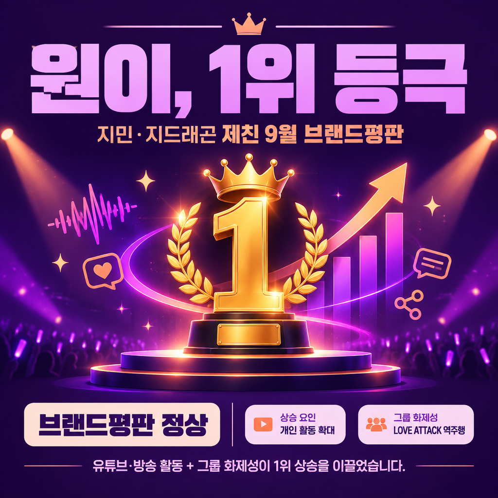 원이, 1위 등극