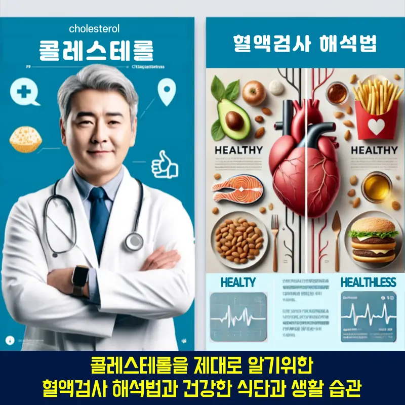 콜레스테롤_혈액검사_건강한식단_생활습관