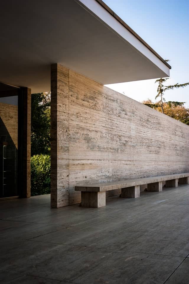 건축가 미스 반 데어 로에 - 바르셀로나 파빌리온