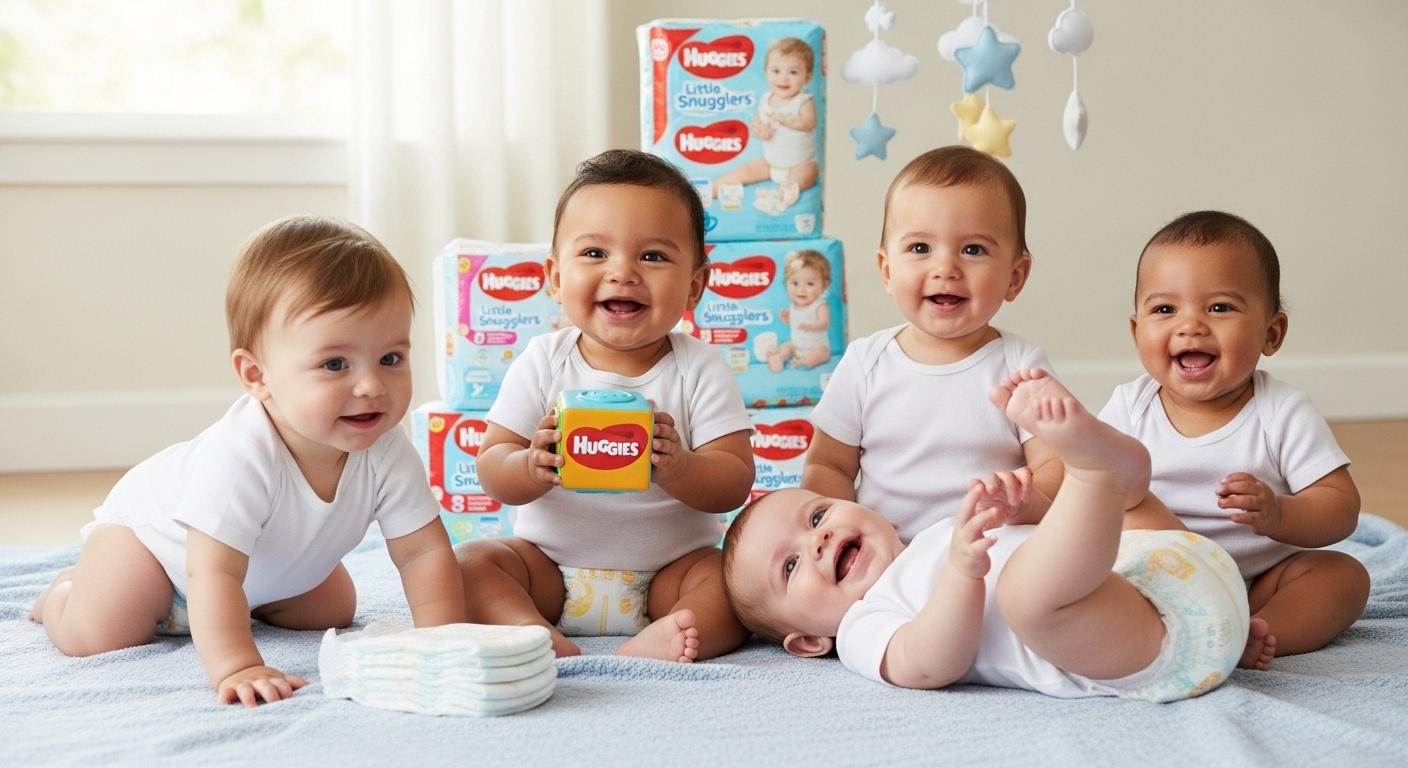 하기스 기저귀 모델