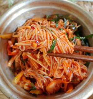 비빔국수 황금레시피