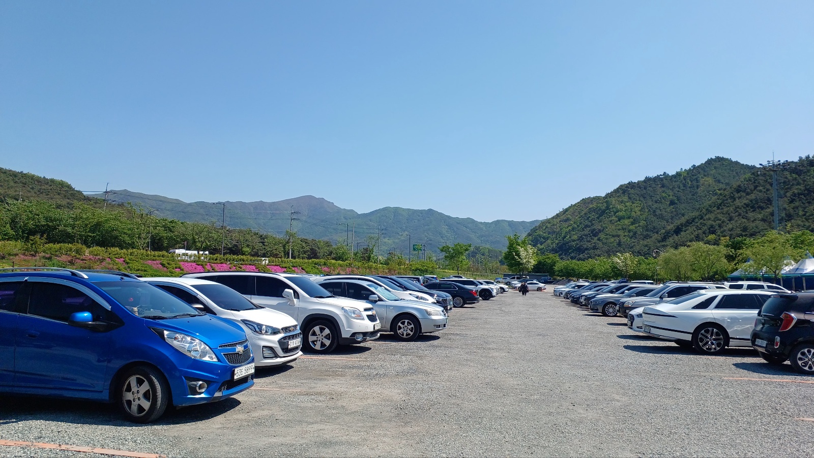 옥연지 송해공원 주차장