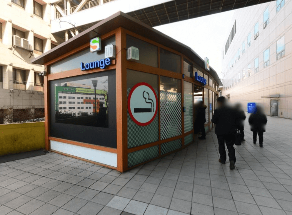 서울역 흡연실