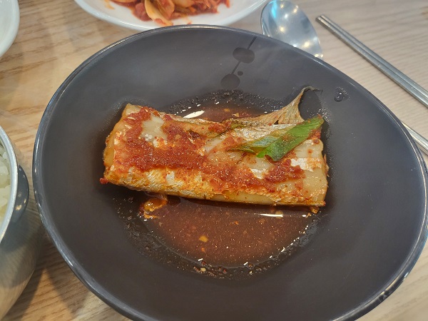 거문도섬 해오름식당 갈치조림