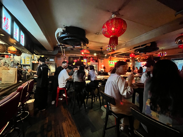 을지 장만옥 내부 모습