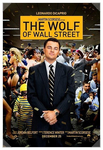 영화 '더 울프 오브 월 스트리트' 포스터