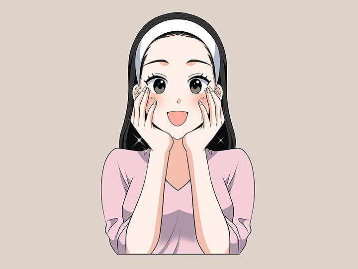 피부가-건강한-여성