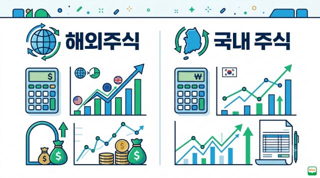 2026년 해외 및 국내 주식 양도소득세 환급 신청 방법과 공제 조건 비교