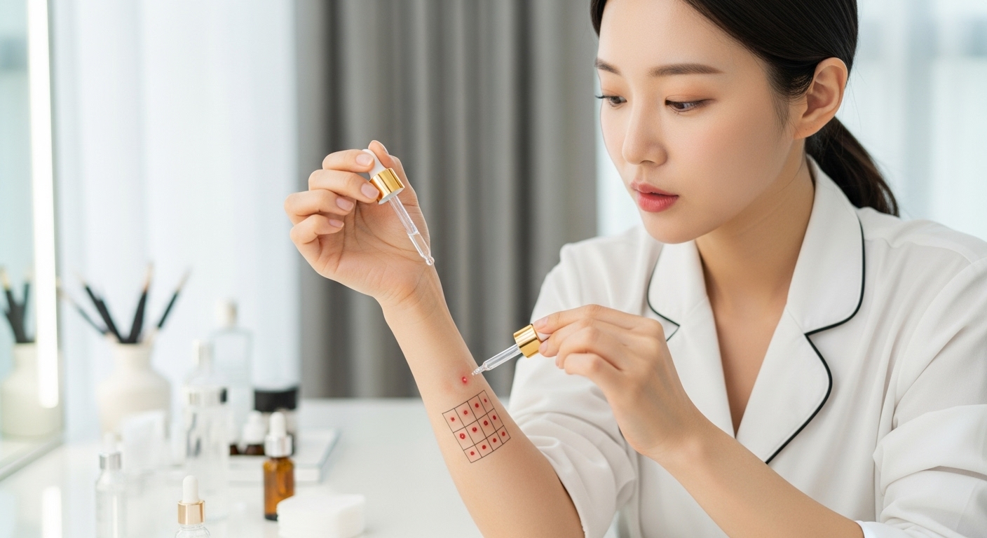 피부 민감도 자가 테스트