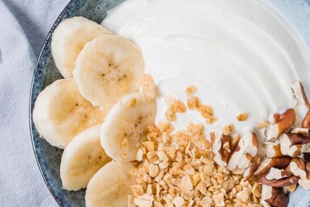 위에좋은음식-바나나-요구르트