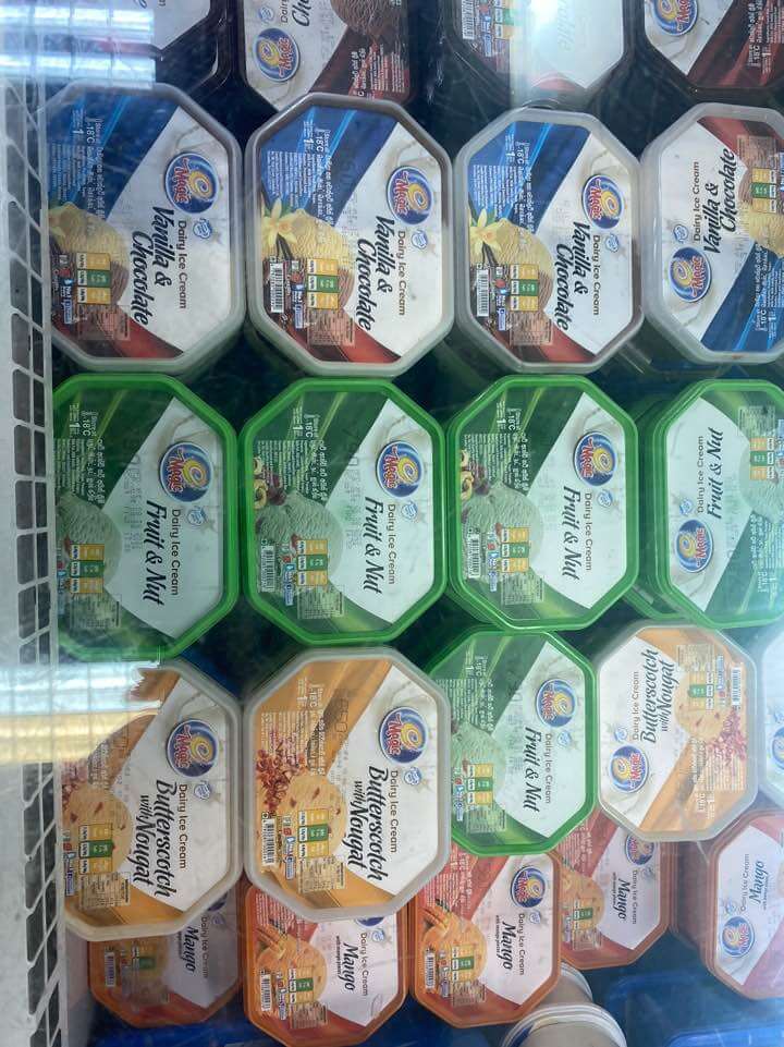 스리랑카 시골마을에서 장보기