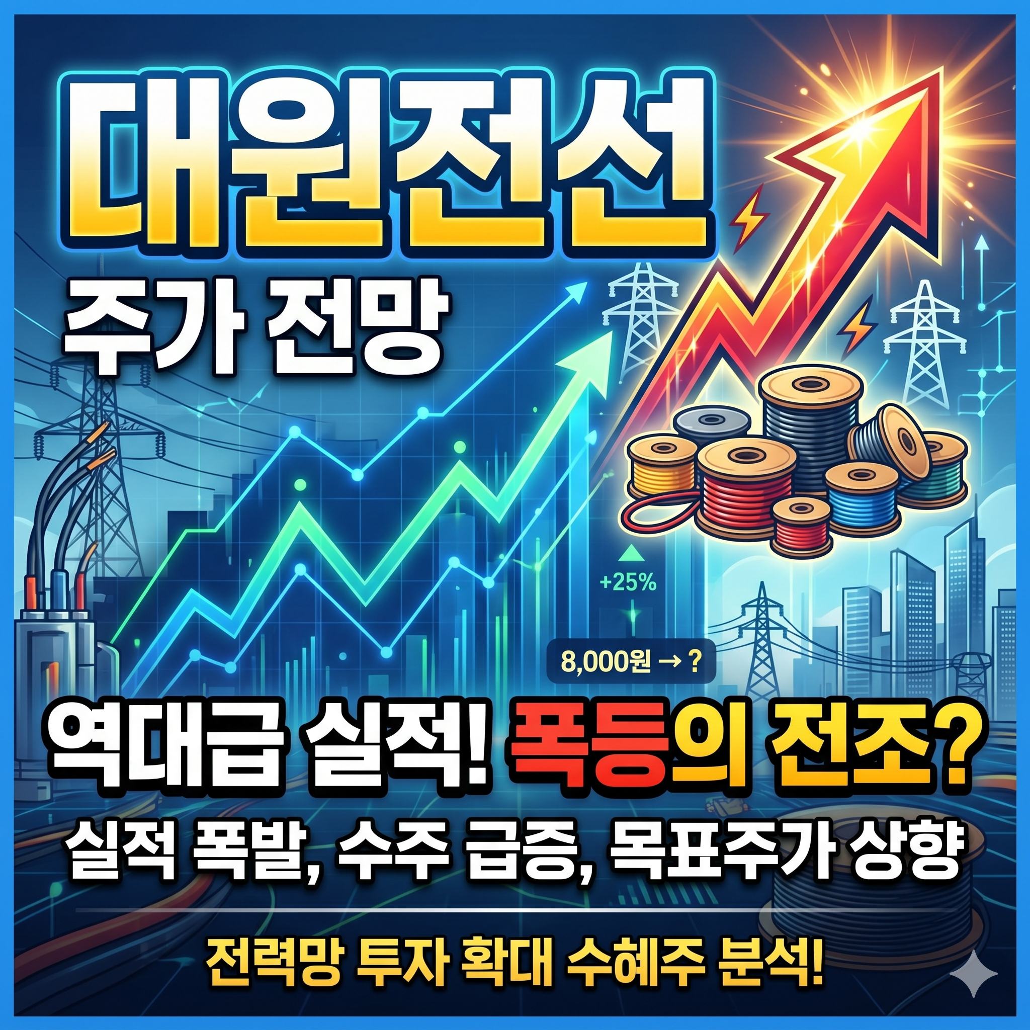 대원전선 주가 전망