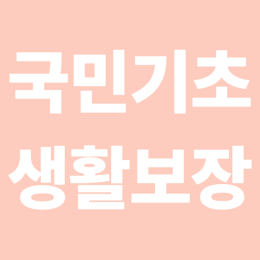 국민기초생활보장