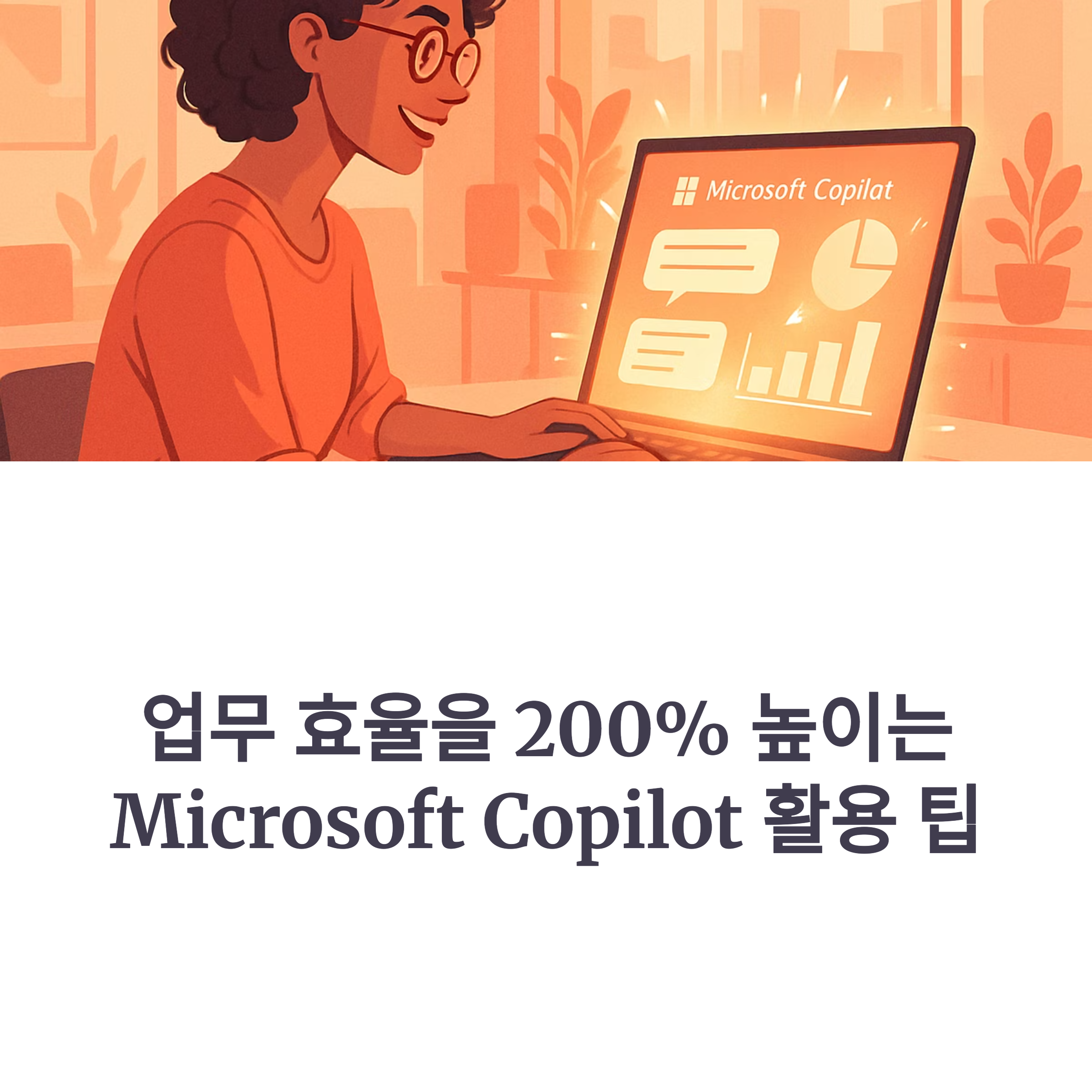 Copilot 하나면 보고서, 회의록, 이메일까지 자동 처리! 실무자들을 위한 Copilot 활용 팁 15가지로 일 잘하는 법, 지금 확인하세요.